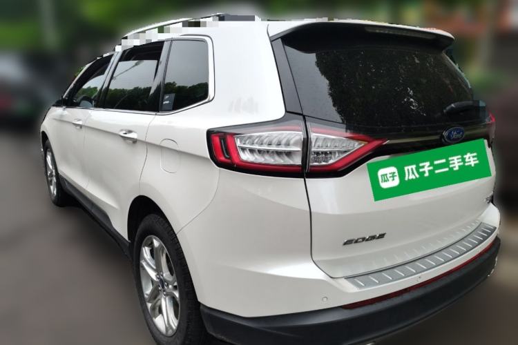 Used Ford Edge 2016 EcoBoost 245 Two-Wheel-Drive Titanium 7-Seater Rear Left 45 Deg