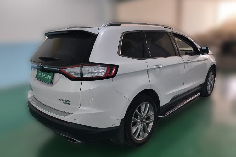 Used Ford Edge 2016 EcoBoost 245 Four-Wheel Drive Titanium 7-Seater Rear Right 45 Deg