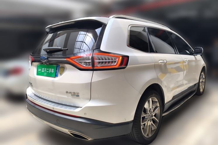 Used Ford Edge 2016 EcoBoost 245 Four-Wheel Drive Titanium 7-Seater Rear Right 45 Deg