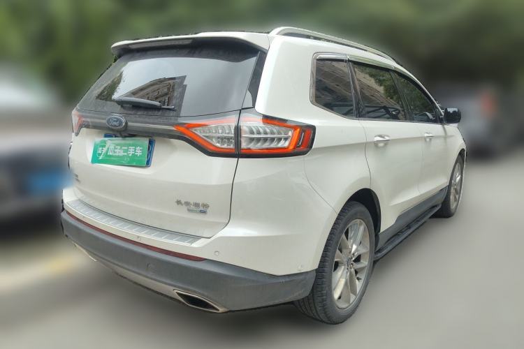 Used Ford Edge 2016 EcoBoost 245 Four-Wheel Drive Titanium 7-Seater Rear Right 45 Deg