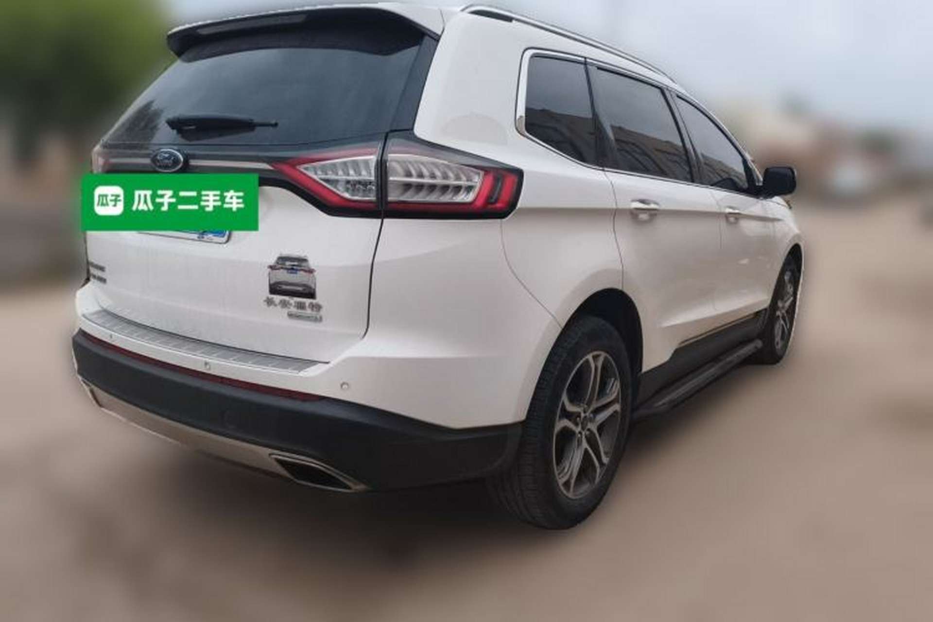 Used Ford Edge 2016 EcoBoost 245 Two-Wheel-Drive Titanium 7-Seater Rear Right 45 Deg