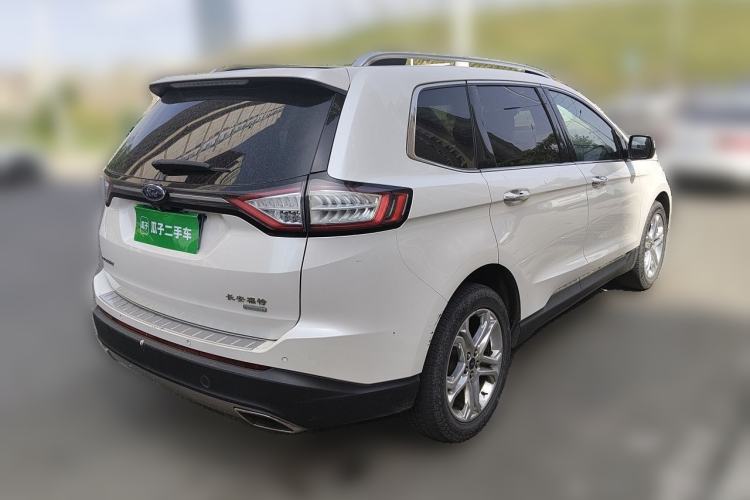 Used Ford Edge 2016 EcoBoost 245 Two-Wheel-Drive Titanium 7-Seater Rear Right 45 Deg