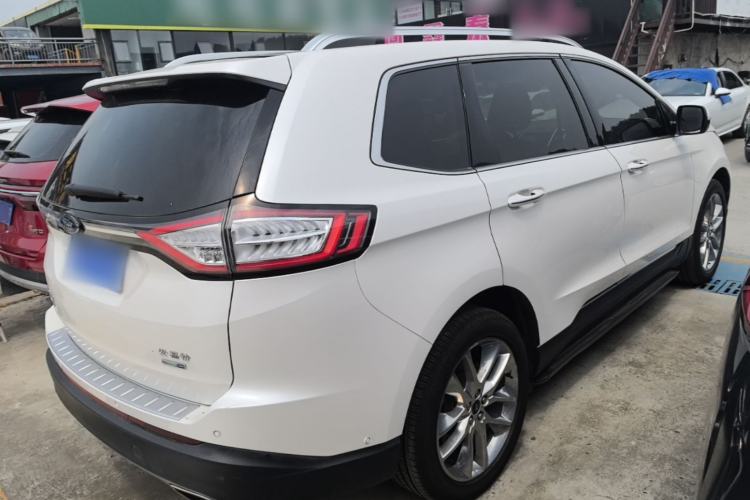 Used Ford Edge 2016 EcoBoost 245 Four-Wheel Drive Titanium 7-Seater Rear Right 45 Deg