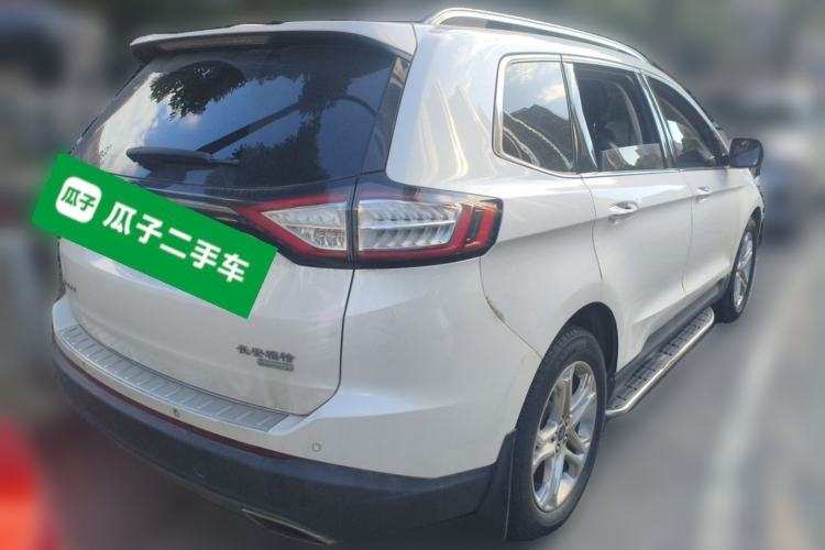 Used Ford Edge 2016 EcoBoost 245 Two-Wheel-Drive Titanium 7-Seater Rear Right 45 Deg