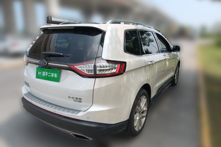 Used Ford Edge 2016 EcoBoost 245 Four-Wheel Drive Titanium 7-Seater Rear Right 45 Deg