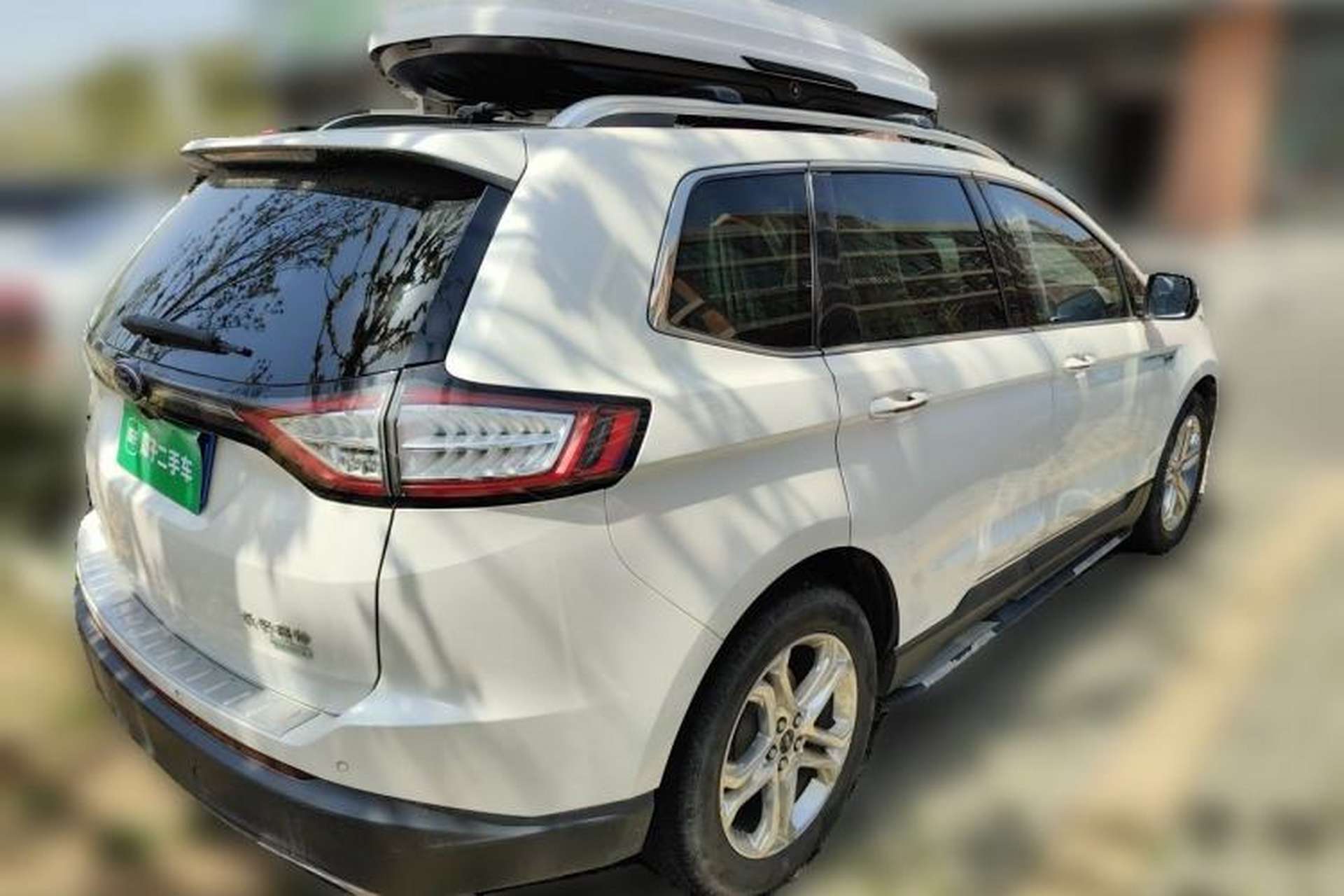 Used Ford Edge 2016 EcoBoost 245 Two-Wheel-Drive Titanium 7-Seater Rear Right 45 Deg