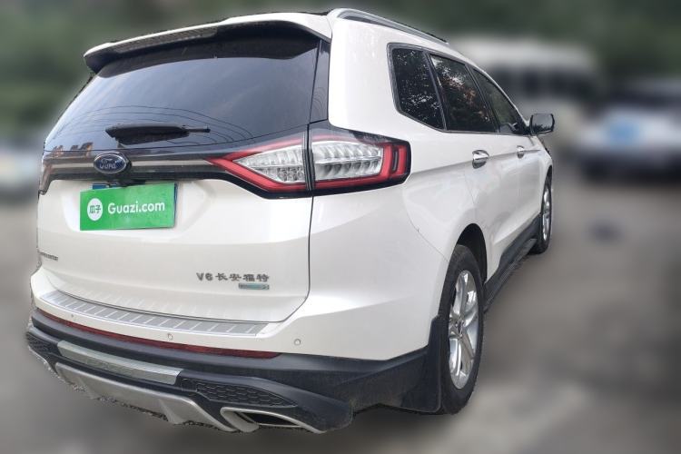 Used Ford Edge 2016 EcoBoost 245 Two-Wheel-Drive Titanium 7-Seater Rear Right 45 Deg