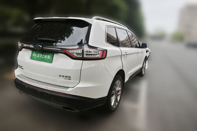 Used Ford Edge 2016 EcoBoost 245 Four-Wheel Drive Titanium 7-Seater Rear Right 45 Deg