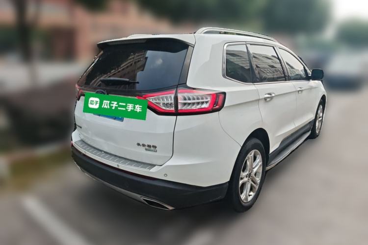 Used Ford Edge 2016 EcoBoost 245 Two-Wheel-Drive Titanium 7-Seater Rear Right 45 Deg