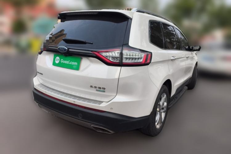 Used Ford Edge 2016 EcoBoost 245 Two-Wheel-Drive Titanium 7-Seater Rear Right 45 Deg