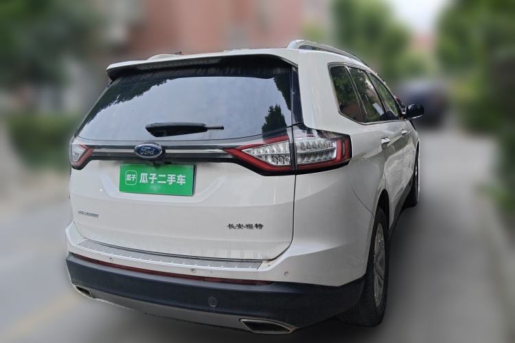 Used Ford Edge 2016 EcoBoost 245 Four-Wheel Drive Titanium Edition 7-Seater Rear Right 45 Deg