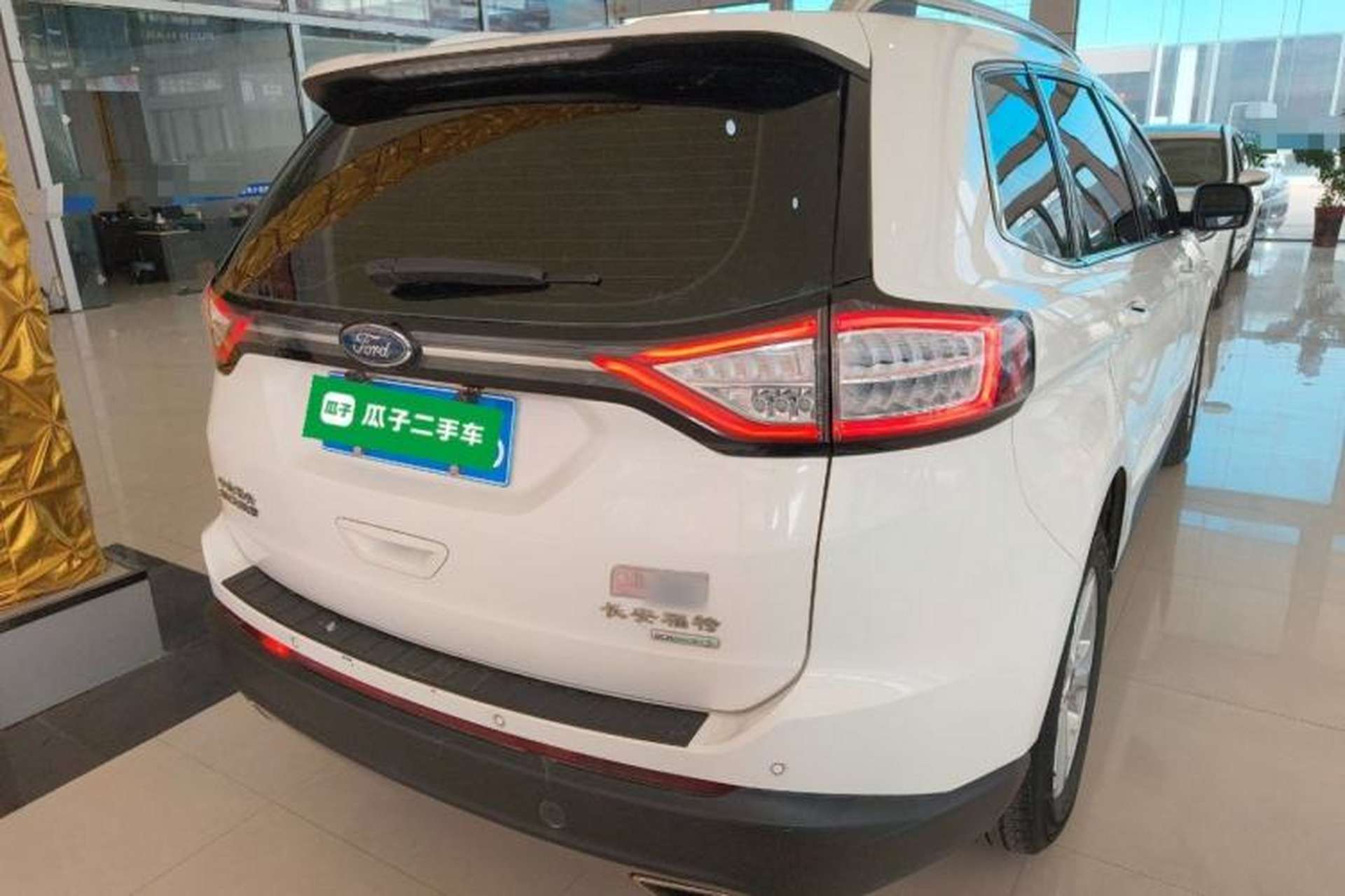 Used Ford Edge 2016 EcoBoost 245 Two-Wheel-Drive Titanium 5-Seater Rear Right 45 Deg