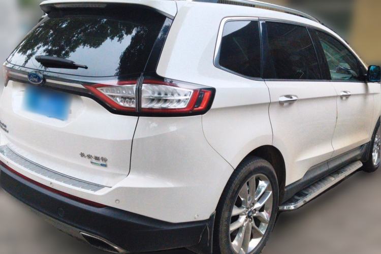 Used Ford Edge 2016 EcoBoost 245 Four-Wheel Drive Titanium 7-Seater Rear Right 45 Deg