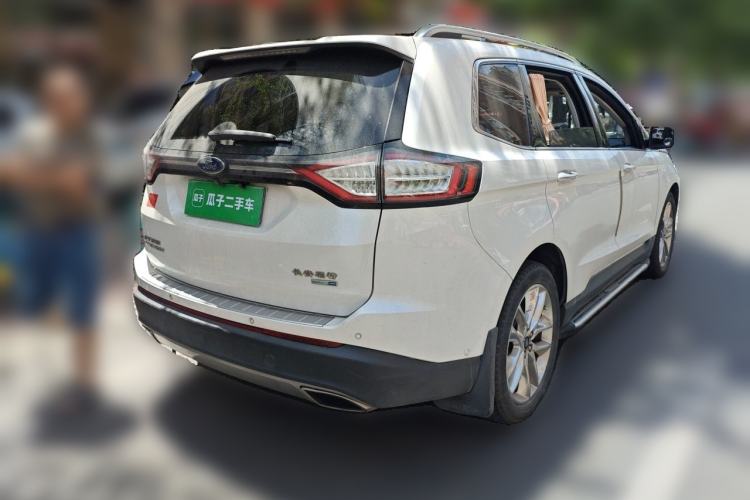 Used Ford Edge 2016 EcoBoost 245 Four-Wheel Drive Titanium 7-Seater Rear Right 45 Deg