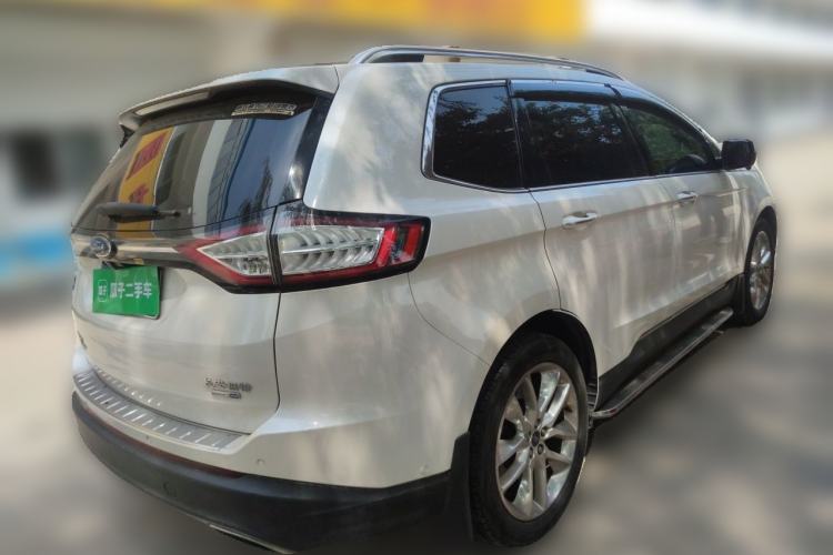 Used Ford Edge 2016 EcoBoost 245 Four-Wheel Drive Titanium 7-Seater Rear Right 45 Deg