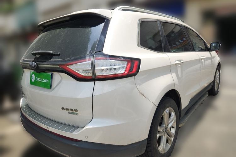 Used Ford Edge 2016 EcoBoost 245 Two-Wheel-Drive Titanium 7-Seater Rear Right 45 Deg
