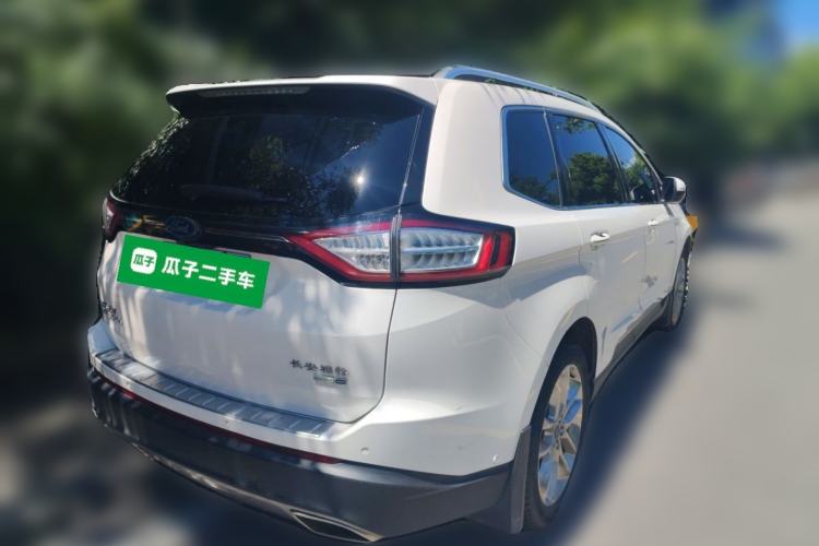 Used Ford Edge 2016 EcoBoost 245 Four-Wheel Drive Titanium 7-Seater Rear Right 45 Deg