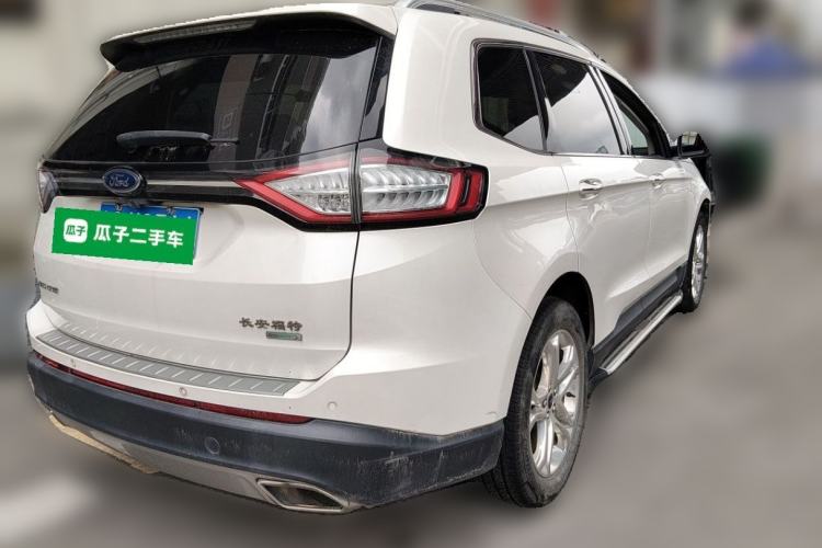 Used Ford Edge 2016 EcoBoost 245 Two-Wheel-Drive Titanium 7-Seater Rear Right 45 Deg