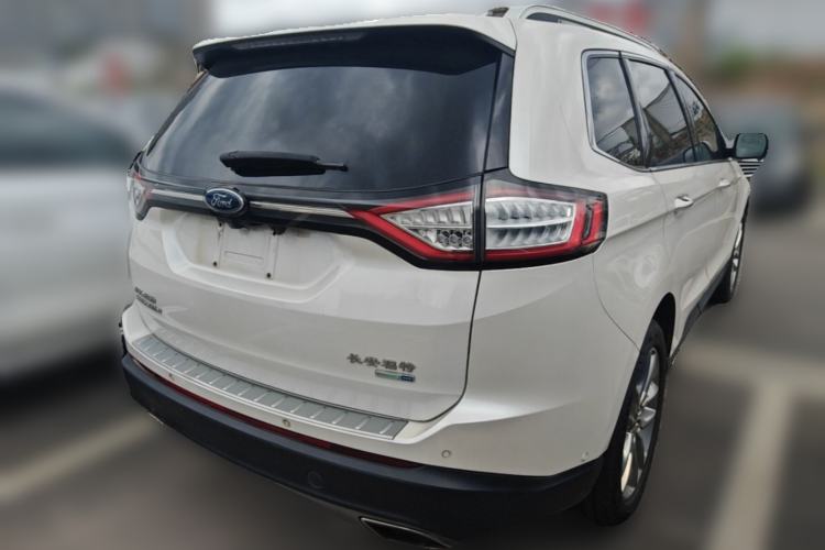 Used Ford Edge 2016 EcoBoost 245 Four-Wheel Drive Titanium 7-Seater Rear Right 45 Deg