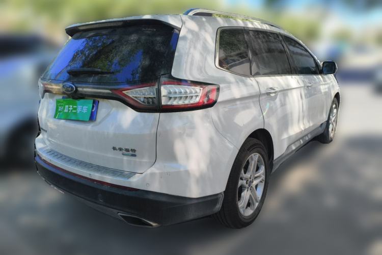 Used Ford Edge 2016 EcoBoost 245 Four-Wheel Drive Titanium Edition 7-Seater Rear Right 45 Deg