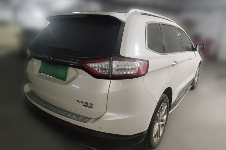 Used Ford Edge 2016 EcoBoost 245 Two-Wheel-Drive Titanium 7-Seater Rear Right 45 Deg