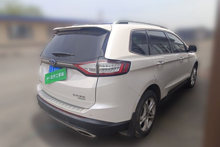 Used Ford Edge 2016 EcoBoost 245 Two-Wheel-Drive Titanium 7-Seater Rear Right 45 Deg