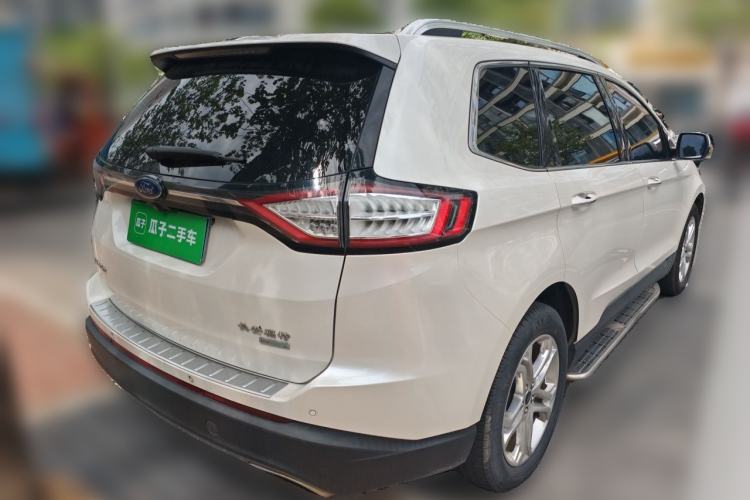 Used Ford Edge 2016 EcoBoost 245 Two-Wheel-Drive Titanium 7-Seater Rear Right 45 Deg