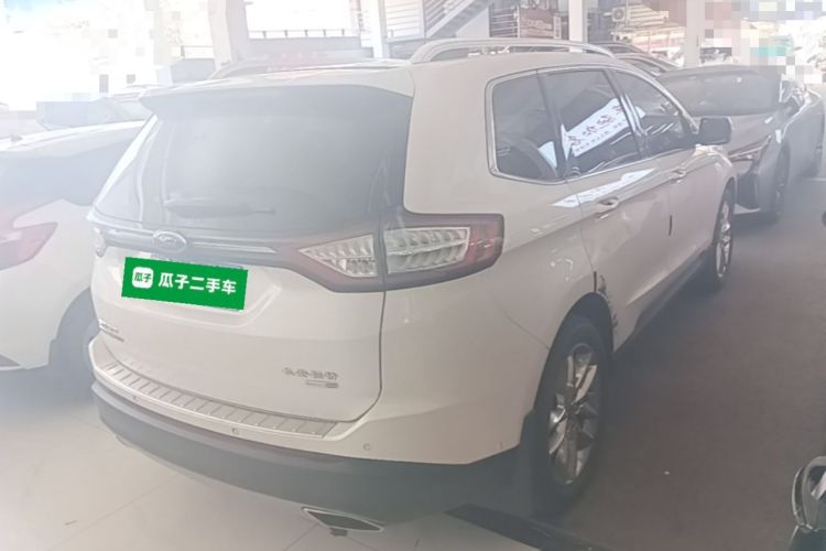 Used Ford Edge 2016 EcoBoost 245 Four-Wheel Drive Titanium 7-Seater Rear Right 45 Deg