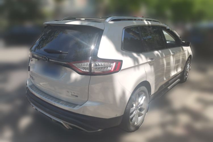 Used Ford Edge 2016 EcoBoost 245 Four-Wheel Drive Titanium 7-Seater Rear Right 45 Deg