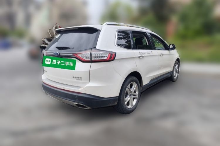 Used Ford Edge 2016 EcoBoost 245 Two-Wheel-Drive Titanium 7-Seater Rear Right 45 Deg
