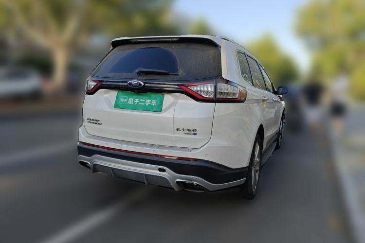 Used Ford Edge 2016 EcoBoost 245 Four-Wheel Drive Titanium 7-Seater Rear Right 45 Deg