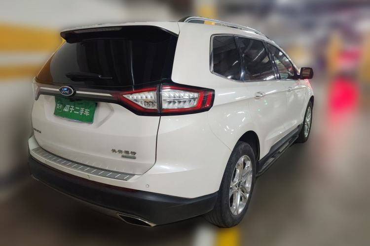Used Ford Edge 2016 EcoBoost 245 Two-Wheel-Drive Titanium 7-Seater Rear Right 45 Deg