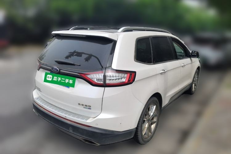 Used Ford Edge 2016 EcoBoost 245 Four-Wheel Drive Titanium 7-Seater Rear Right 45 Deg
