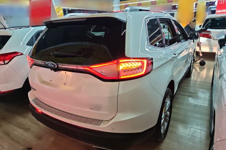Used Ford Edge 2016 EcoBoost 245 Four-Wheel Drive Titanium Edition 7-Seater Rear Right 45 Deg
