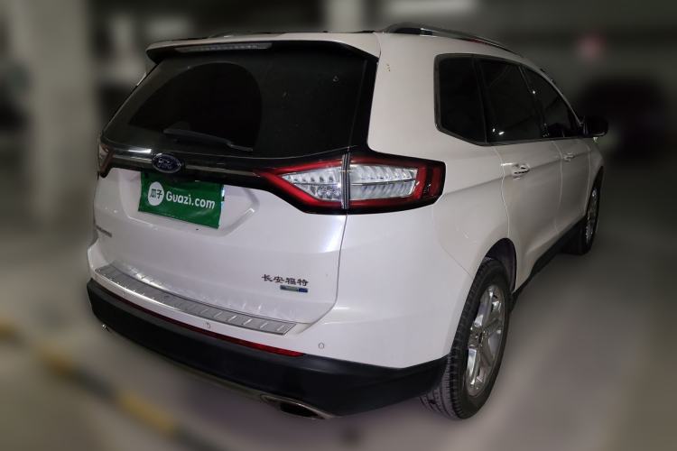 Used Ford Edge 2016 EcoBoost 245 Four-Wheel Drive Titanium Edition 7-Seater Rear Right 45 Deg