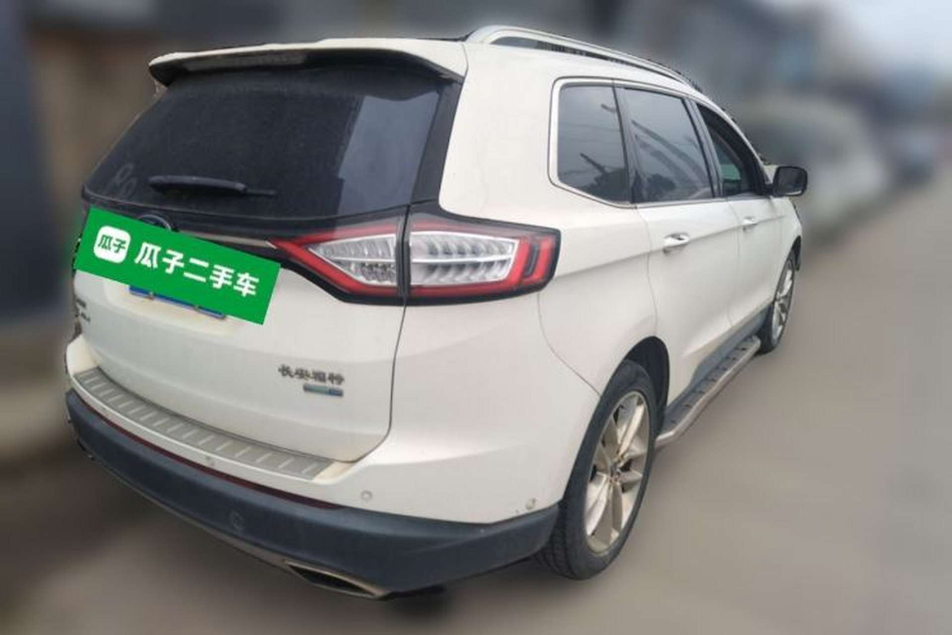 Used Ford Edge 2016 EcoBoost 245 Four-Wheel Drive Titanium 7-Seater Rear Right 45 Deg