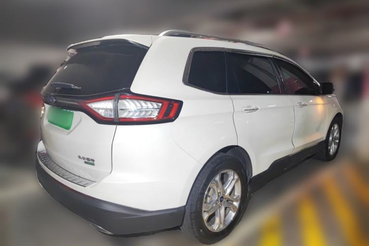Used Ford Edge 2016 EcoBoost 245 Two-Wheel-Drive Titanium 7-Seater Rear Right 45 Deg
