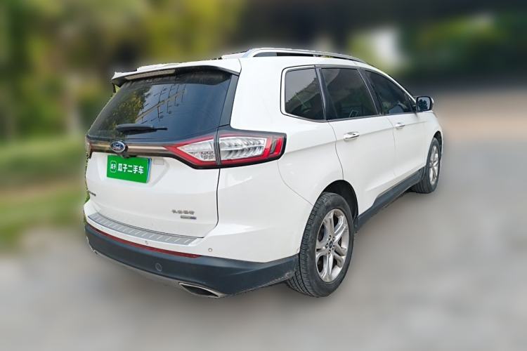 Used Ford Edge 2016 EcoBoost 245 Two-Wheel-Drive Titanium 7-Seater Rear Right 45 Deg