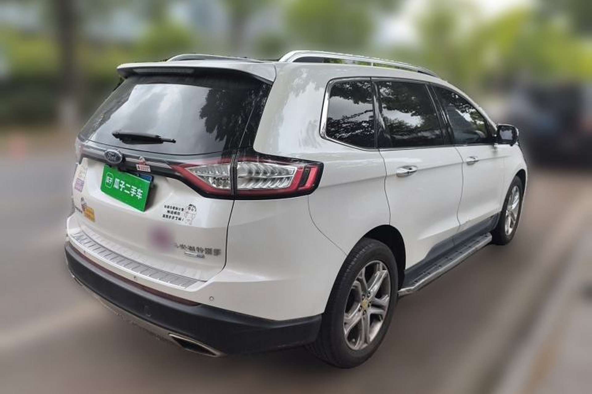 Used Ford Edge 2016 EcoBoost 245 Four-Wheel Drive Titanium Edition 7-Seater Rear Right 45 Deg
