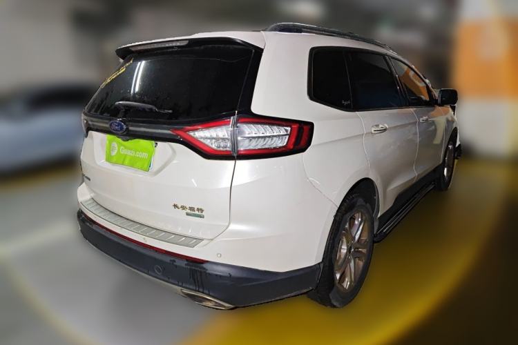 Used Ford Edge 2016 EcoBoost 245 Two-Wheel-Drive Titanium 7-Seater Rear Right 45 Deg