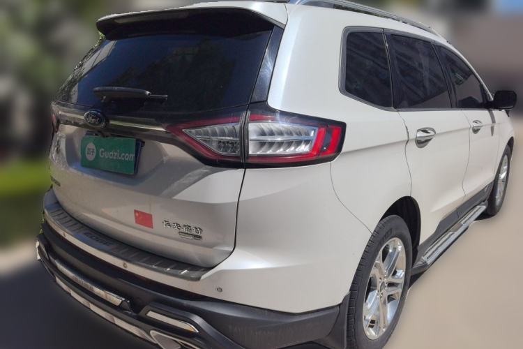 Used Ford Edge 2016 EcoBoost 245 Four-Wheel Drive Titanium Edition 7-Seater Rear Right 45 Deg