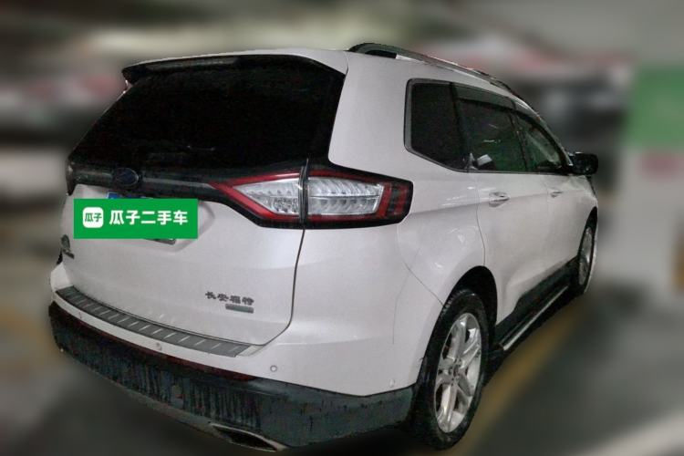 Used Ford Edge 2016 EcoBoost 245 Two-Wheel-Drive Titanium 7-Seater Rear Right 45 Deg