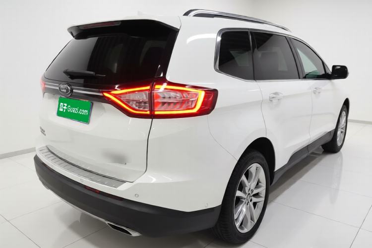 Used Ford Edge 2016 EcoBoost 245 Four-Wheel Drive Titanium 7-Seater Rear Right 45 Deg