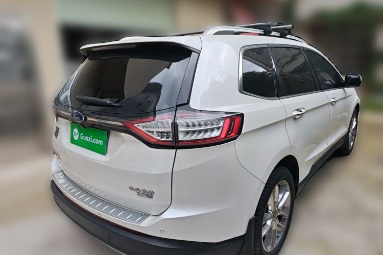 Used Ford Edge 2016 EcoBoost 245 Four-Wheel Drive Titanium 7-Seater Rear Right 45 Deg