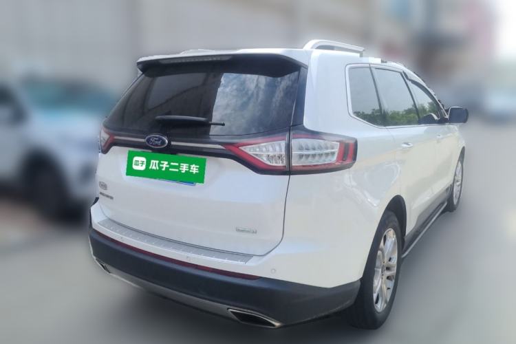 Used Ford Edge 2016 EcoBoost 245 Two-Wheel-Drive Titanium 7-Seater Rear Right 45 Deg