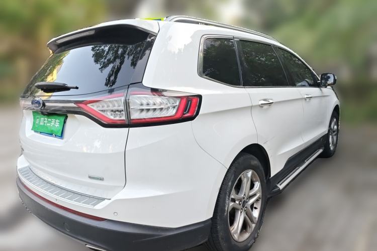 Used Ford Edge 2016 EcoBoost 245 Two-Wheel-Drive Titanium 7-Seater Rear Right 45 Deg