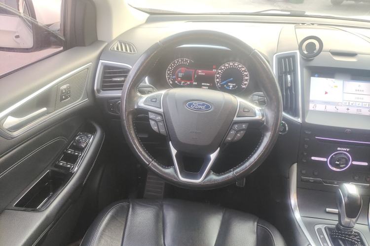 Used Ford Edge 2016 EcoBoost 245 Four-Wheel Drive Titanium 7-Seater Steering Wheel