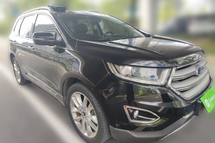 Used Ford Edge 2017 EcoBoost 245 Four-Wheel-Drive Flagship 7-Seater Front Right 45 Deg