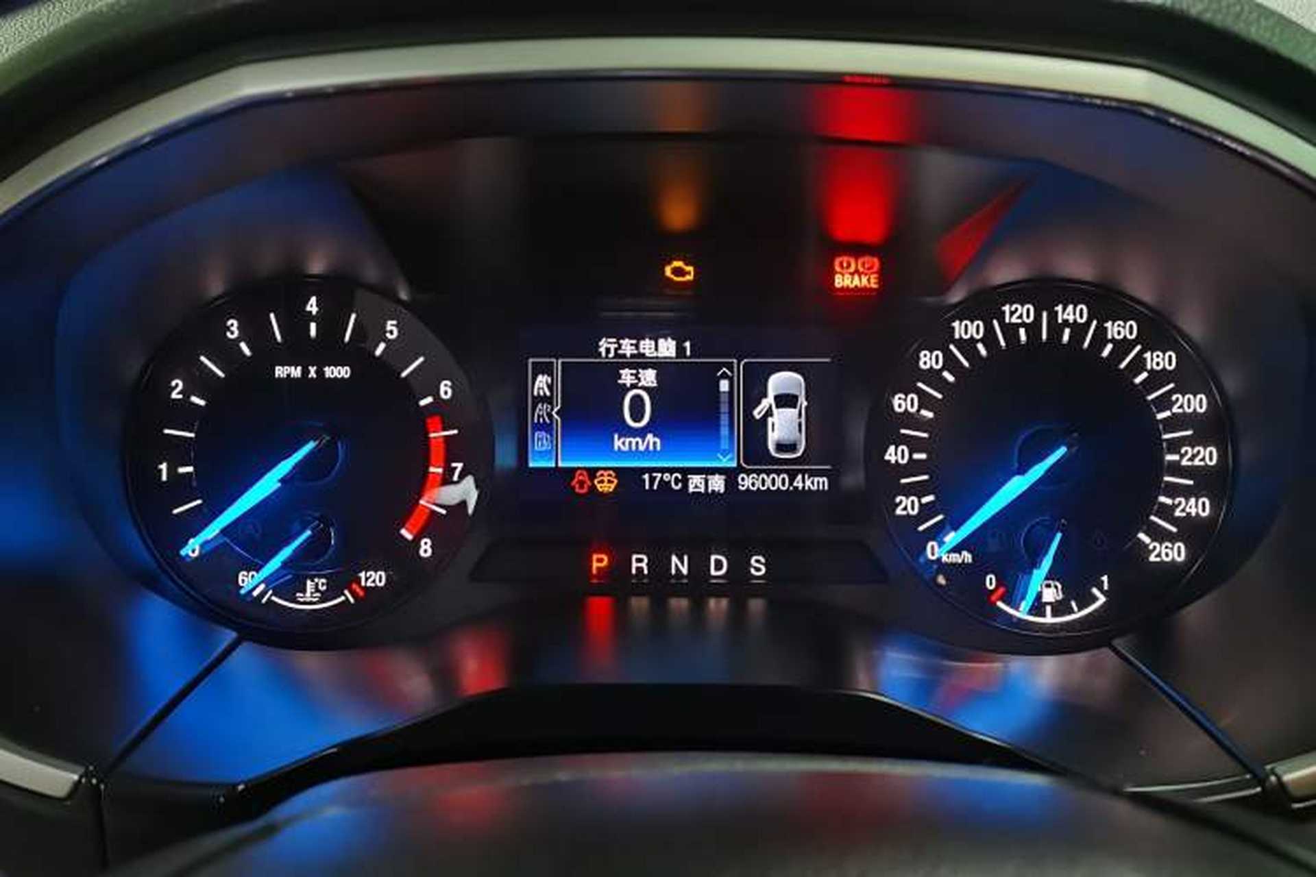 Used Ford Edge 2017 EcoBoost 245 Two-Drive Platinum Edition 5 Seats Instrument Cluster