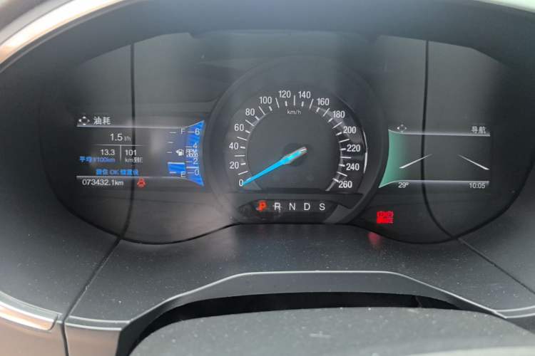 Used Ford Edge 2017 EcoBoost 245 Four-Wheel Drive Sporty 7-Seater Instrument Cluster